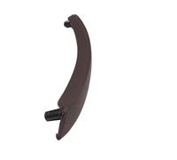 ZVZGPGKLTC Interior Door Handle for BMW for X5 for E70 for E72 2007-2013 Left Right Interior Passenger Door Pull Handle Leather Outer Cover Replacement Car Trim Grab(Left Moka 1PC)