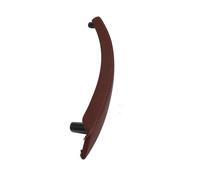 ZVZGPGKLTC Interior Door Handle for BMW for X5 for E70 for E72 2007-2013 Left Right Interior Passenger Door Pull Handle Leather Outer Cover Replacement Car Trim Grab(Left Red Brown 1PC)