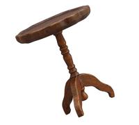 ZwaitL 1/12 Dollhouses Miniature Coffee Table Dollhouses Furniture Kids Roleplay Game Wood End Table Decors For Cafe Display Miniature Home Decors
