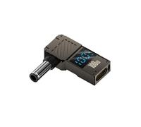 ZwaitL 100W Power Display USB C to Direct Current Adapter Connector Type C Female to Male for Laptop Business Travelers Student Real Time Charging