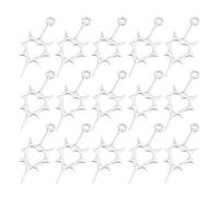 ZwaitL 15Pcs Fashionable Heart Charm Featuring Delicate Filigree And Thorns Pattern In Antique Silver For Jewelry Making