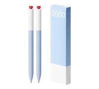ZwaitL 2 Pcs Neutral Pen First Love Heart Gel Inks Pen Aesthetic Rotary 0.5mm Journaling Gel School Office Supplies