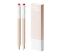 ZwaitL 2 Pcs Neutral Pen First Love Heart Gel Inks Pen Aesthetic Rotary 0.5mm Journaling Gel School Office Supplies