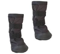 ZwaitL 2Pieces Protective Dog Sock for Injured Paws Post Surgical Recovery Breathable Fabric Nonslip Soles Paws Cover Boot Wound Recovery Sock with Sticker