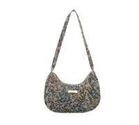 ZwaitL 3. Floral Shoulder Bag Roomy Underarm Purse With Ergonomic Strap For Work & Weekend Adventures Trendy Shape Canvas Bag