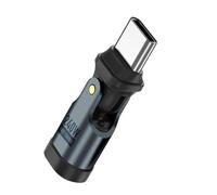 ZwaitL 480Mbps 360 Degree Adjustable USB C Charging Connectors 40W High Power PD Technology Fit for Smartphones E Chip USB C Adapter Safe Charging