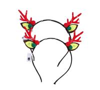 ZwaitL 5Pcs LED Flower Light Up Antlers Headbands Glowing Headband Christmas Hair Bands Party Decorative For Women And Girls Women And Girls Headband