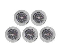 ZwaitL 60mm Accurate Compasses for Hiking Outdoor Camping Motoring Boating Survival Round Stainless Pocket Backpacking