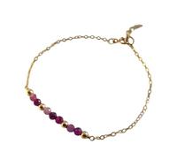 ZwaitL Adjustable Crystal Birthstones 12 Gemstones for Each Month 3mm Faceted Natural Stone Jewelry Multi Occasion Natural Mineral