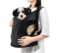 ZwaitL Breathable Adjustable Chest Carrier For Dogs Cats Secure Front-Facing Pet Backpack With Strap For Daily Adventures Breathable Pet Transportation Bag