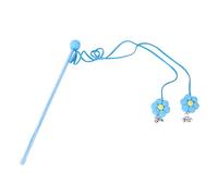 ZwaitL Cats Toy Wand Toys Flower with Bells Interactive Catcher for Kitten or Plaything Gift Lovers Wand Toys for Indoor