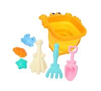 ZwaitL Children Sand Bucklet Mold Set Fun Gardening Tool Set For Imaginative Play And Nature Exploration Kids Beach Sand Toy Sandcastle Beach PlaySet
