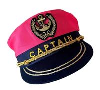 ZwaitL Classical Sailors Hat For Women Adjustable Embroidered Captain Hat Cotton Halloween Role Play Costume Fashion Cotton Sailors