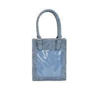 ZwaitL Compact PU Cosplay Bag Ergonomic Shoulder Strap Top Handle Purse Cosplay Crossbody Purse For Daily Commute Outdoor Event Anime Themed Handbag
