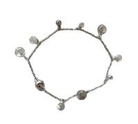 ZwaitL Crystals Clear Waterdrops Pendant Necklace Titaniumed Steel Chain Elegant Minimalist Layering Jewelry Gifts For Women Glass Teardrop Necklace