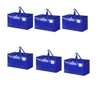 ZwaitL Duty Extra Large Moving Bags Storage Toted with Strong Handles for Space Saving, Fold Flat, Alternative to Box, Bin Heavy Duty Large Moving Bags with Backpack Straps