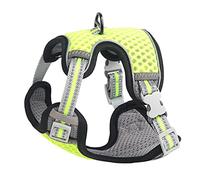 ZwaitL Explosion-Proof Cats Harness and Leash for Walking Comfortable Outdoor Vest Breathable Mesh Reflective Strip Leashes for Walking