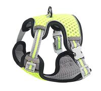 ZwaitL Explosion-Proof Cats Harness and Leash for Walking Comfortable Outdoor Vest Breathable Mesh Reflective Strip Leashes for Walking