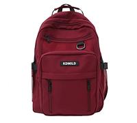ZwaitL Fashionable School Backpack Laptop Backpack Solid School Bag for Teenage Girl Men Travel Casual