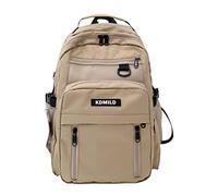 ZwaitL Fashionable School Backpack Laptop Backpack Solid School Bag for Teenage Girl Men Travel Casual