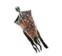 ZwaitL Glowing Floating Phantoms Halloween Ornament Battery Power Scary Hanging Property For Porch Yard Haunting Displays Indoors Outdoor Halloween Property