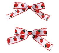 ZwaitL Hair Claw Clips,2X Lace Top Hat Hairpin Strawberry Balletcore Headdress Bunches Accessories Plaids Top Hat Headdress