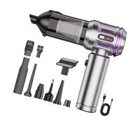 ZwaitL High Power 20000Pa Cordless Car Fast 60Min Runtime For Home Auto Interior Crevice Vacuum With Brush Nozzle
