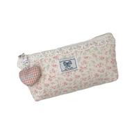 ZwaitL Large Capacity Pencil Case Lace Floral Pen Bag School Supplies for Organizing Markers and Accessories Lace Floral Bag Box Simple for School Office