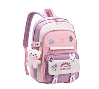 ZwaitL Lovely School Backpack Girls School Bag for Teen Girls Women Students Casual Travel Daypacks with Pins