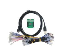 ZwaitL Machine Wiring Harness With 12+1 Button Layout Multiple Systems Joystick PCB Wiring For PC OS Systems Devices Multiple Platform Joystick Encoders