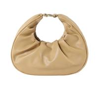 ZwaitL Modern Ruffled Evening Purse For Women Lightweight Handbag Practical PU Large Storage Space Convertible Carrying Option Women's Folded Cloud Bag