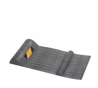 ZwaitL Parking Wheel Chock For Vehicles Antislip Base Garage Use Tire Stopper Nonslip Tire Positioning Pad Wheel Chocks For Trailer