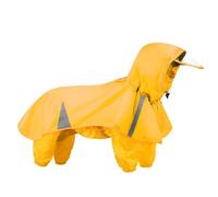 ZwaitL Pet Raincoats Waterproof Dog Outdoor Activity Rain Jackets Small Puppy Reflective Windproof Clothes Rain Jackets Hooded Reflective
