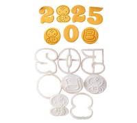 ZwaitL Pressable Biscuits Mold 2025 Snake Year Biscuits Cutter Cookie Stamps Kitchen Baking Supplies Easy to Use Cookie Stamps Press for Baking