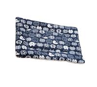 ZwaitL Removable Pet Cave for Rabbits Chinchillas Breathable Washable Soft Bedding with Detachable Cushion Light Weight Travel Pet Bed