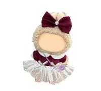 ZwaitL Role Playing Doll Costume Set For 17cm Sitting Doll Enhances Creativity Interactive Anime Figure Easy Change Suit Anime Clothes