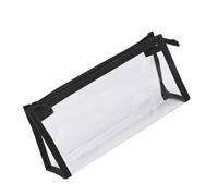 ZwaitL Simple Pen Bag Clear Pencil Case Pencil Pouches Practical Bag Makeup Aesthetic Pen Case School Supplies Clear Aesthetic Large Pouch