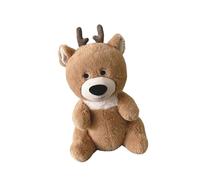 ZwaitL Soft Plush Roe Deer Stuffed Animals Toy Premium PP Cotton Kids Study Companion Bed Decoration Gift Soft Stuffed Animal Study Friend