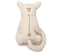 ZwaitL Stylish Dog Shaped Handheld Shoulder Bag Lightweight Practical PU Crossbody Evening Purse Perfect For Casual Outfits Dog