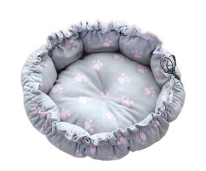 ZwaitL Sweet Bed Warm Pet Mat Cute Kitten Lounger Cushions House Tent Very Soft Small Dog Mat Bag Washable Cats Beds Sofa Plush Sofa on