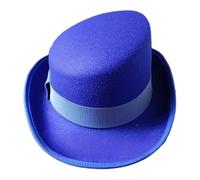 ZwaitL Versatiles Wool Hat Comfortable Atmospheres Sophisticated Unisex British for Magicans Shows and Themed Parties Retros Fashion