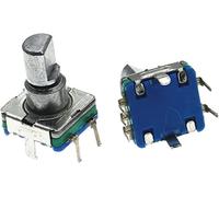 ZWAPHOBPA Rotary Encoder 5PCS EC11 Code Switch 20 Position with 5Pin Handle Length 12.5mm Half Shaft Type