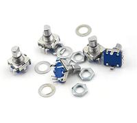 ZWAPHOBPA Switch Encoder 5Pcs/lot 12mm Rotary Push Button Keyswitch Electronic Components Wholesale