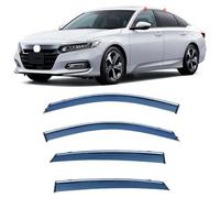ZWBC Car Window Deflectors for ACCORD MK10-VC 2018-2022, Guard Deflector Durability Waterproof Side Window Wind Deflectors Car Accessories
