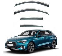 ZWBC Car Window Deflectors for Audi A3 Sportback Hatchback MK4-8Y 2021-2025, Guard Deflector Durability Waterproof Side Window Wind Deflectors Car Accessories