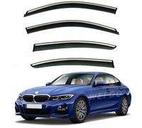 ZWBC Car Window Deflectors for BMW 3 MK7-G20 2020-2025, Guard Deflector Durability Waterproof Side Window Wind Deflectors Car Accessories