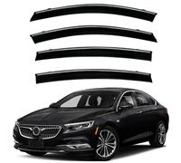 ZWBC Car Window Deflectors for BUICK REGAL MK6 2017-2022-2025, Guard Deflector Durability Waterproof Side Window Wind Deflectors Car Accessories