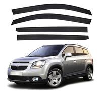 ZWBC Car Window Deflectors for Chevrolet Orlando MK1-J309 2010-2017, Guard Deflector Durability Waterproof Side Window Wind Deflectors Car Accessories