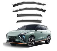ZWBC Car Window Deflectors for Dongfeng Forthing LEITING MK1 2023-2025, Guard Deflector Durability Waterproof Side Window Wind Deflectors Car Accessories