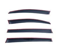 ZWBC Car Window Deflectors for Great Wall Euler White Cat R2 MK1 2020-2025, Guard Deflector Durability Waterproof Side Window Wind Deflectors Car Accessories
